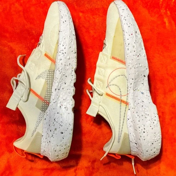 NEW Nike Crater Impact SE Men's Sneakers White/Sunkist Orange DEADSTOCK - Sz 13 - Picture 7 of 16